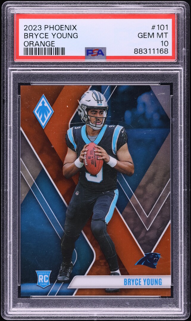 2023 Panini Phoenix Orange Bryce Young ROOKIE /99 #101 PSA 10 GEM MINT