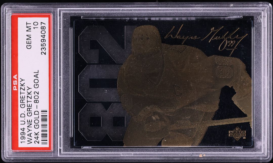 1994 Upper Deck Gretzky 24k Gold Wayne Gretzky /3500 PSA 10 GEM MINT