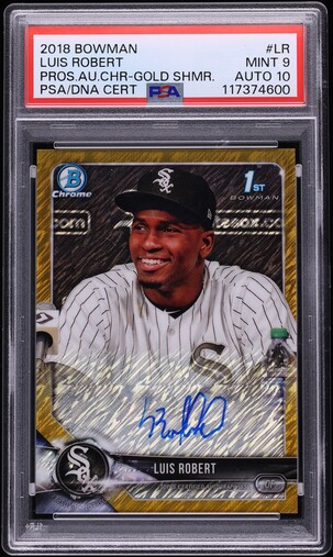 2020 Topps Chrome Luis Robert ROOKIE #60 PSA 10 GEM MINT on