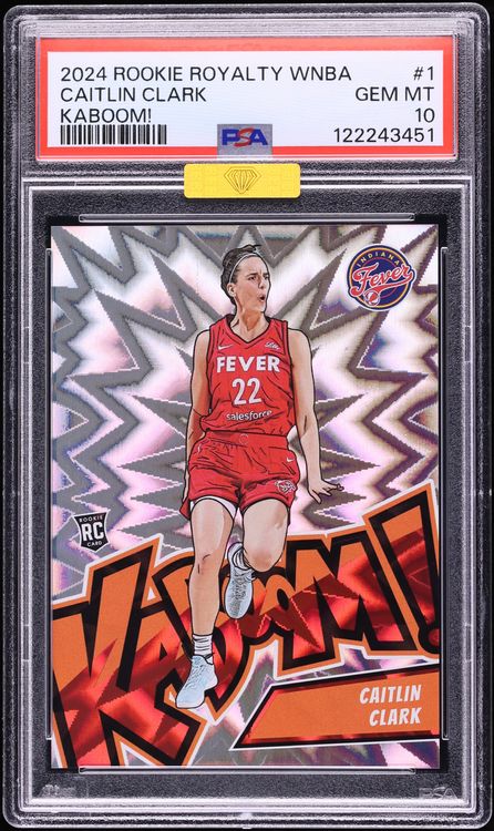 シガレットカード・クリケッターズ 2024 Panini Instant Caitlin Clark Rookie Card – Scoring Record