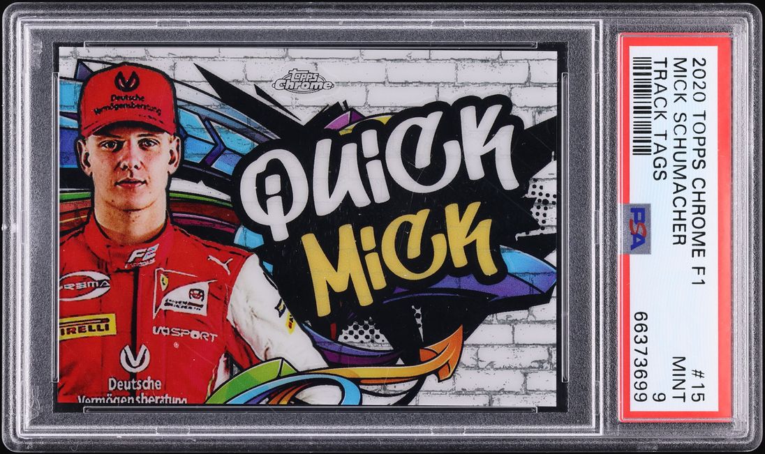 2020 topps chrome MICK Schumacher psa10 【公式通販】
