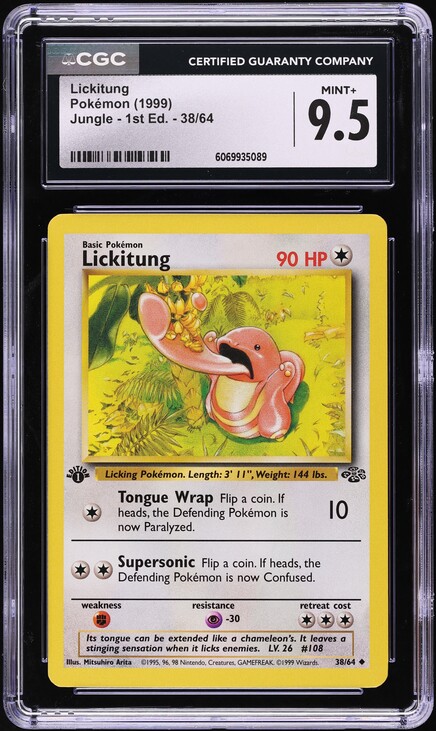 1995 lickitung pokemon card value 151 PokeArtica AI Artwork Custom [3] Tongue Slap (50) Attack 2 Daughter shares her Pokemon card