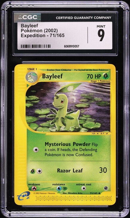2002 Pokemon Japanese Promo Trainers Magazine Vol. 16 Bayleef #7