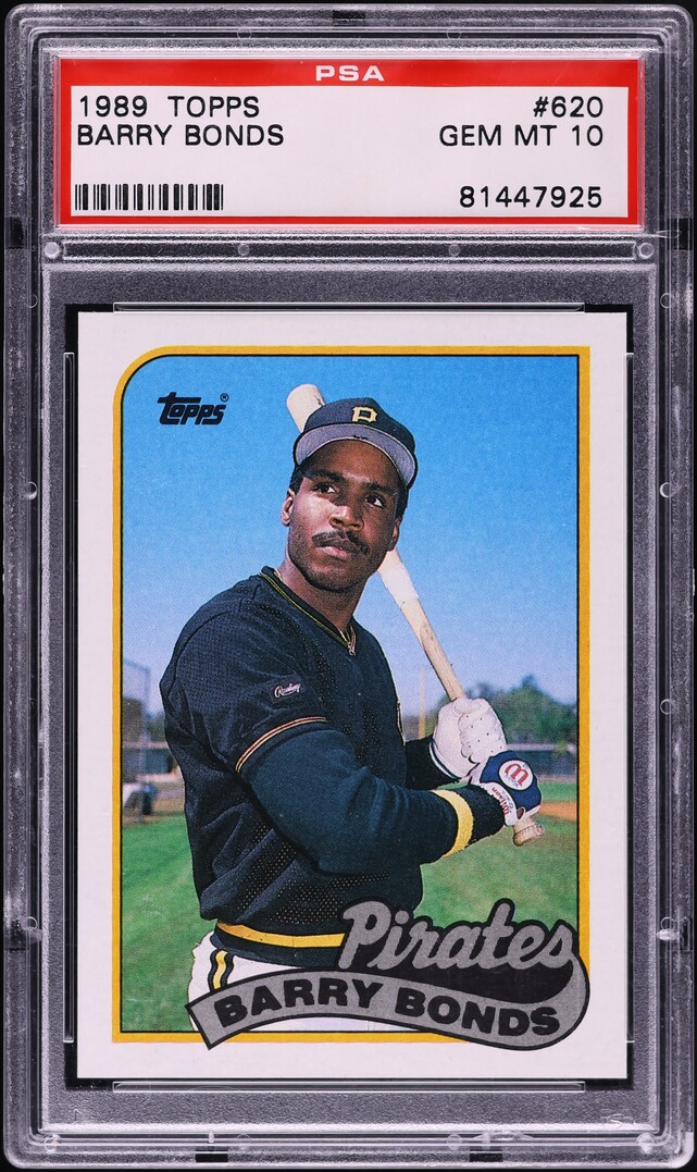 1989 Topps Barry Bonds #620 PSA 10 GEM MINT