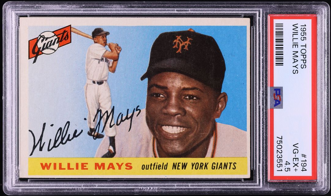 1955 Topps Willie Mays #194 PSA 4.5 VGEX+