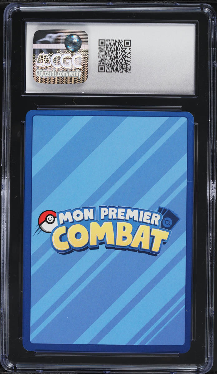2023 Pokemon My First Battle Deck French Back Error Poliwhirl CGC 9 MINT