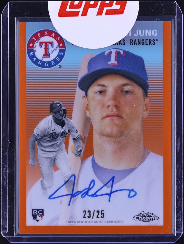 2023 Topps Allen & Ginter Silver Portrait Josh Jung ROOKIE #90 CGC