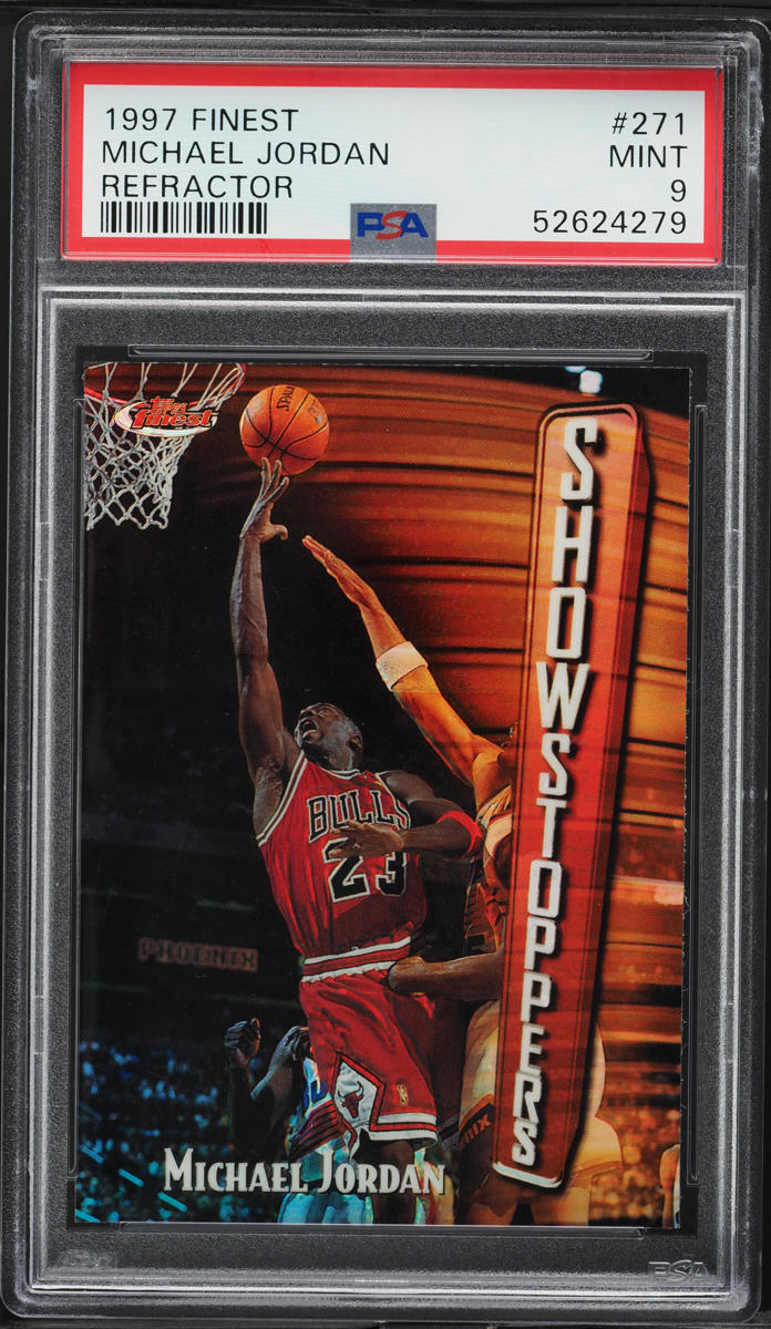 1997 Finest Refractor Michael Jordan #271 PSA 9 MINT