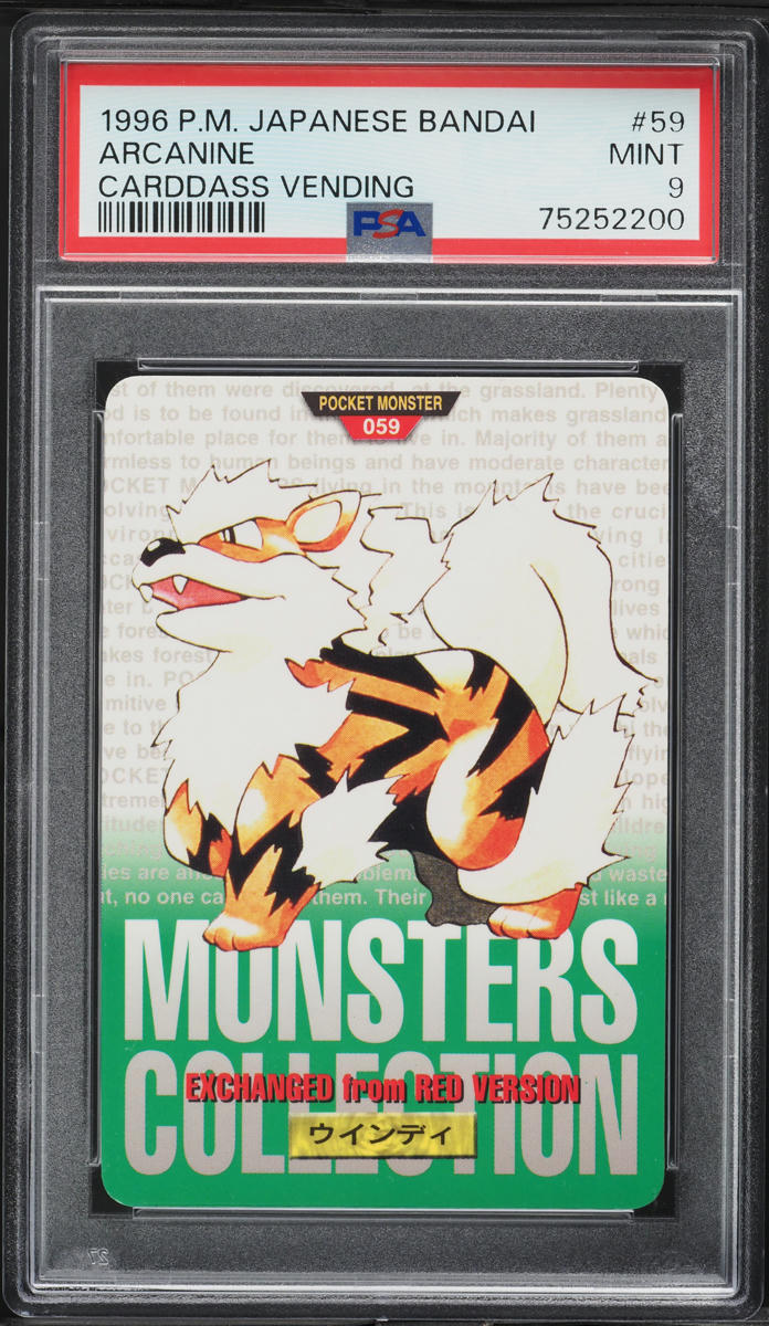 Arcanine PSA 9