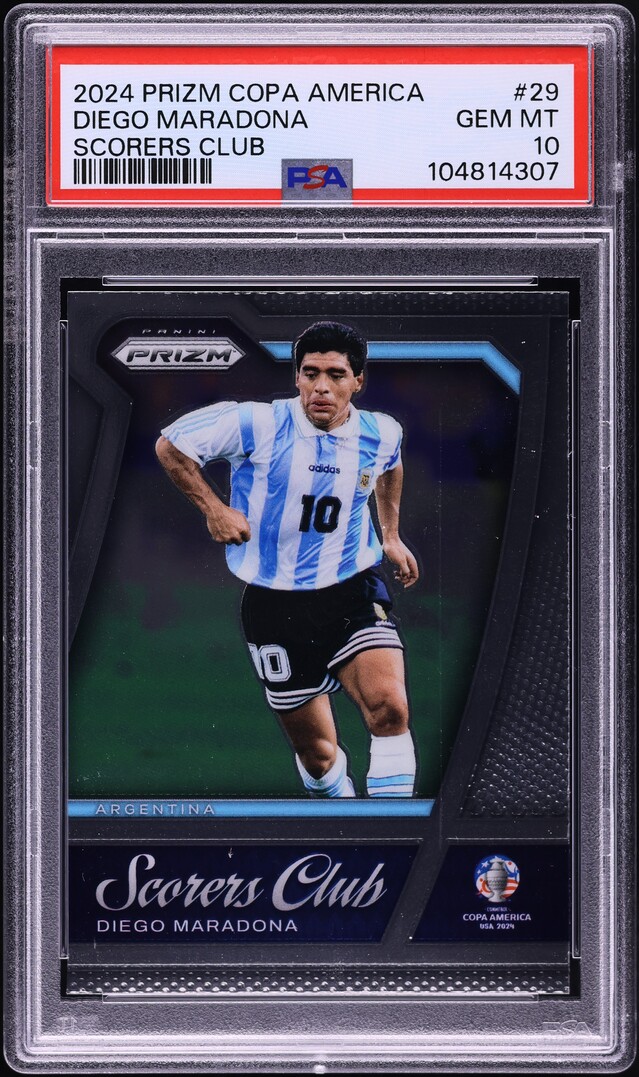2024 Panini Prizm Conmebol Copa America Scorers Club Diego