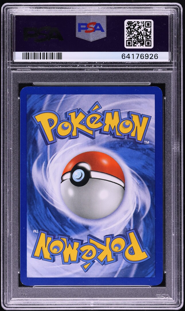 2007 Pokemon DP Mysterious Treasures Holo Lucario LV X #122 PSA 9 MINT