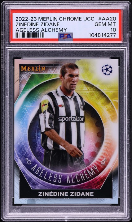 Topps Chrome ZIDANE PSA10 ジダン 直筆サイン AUTO Topps Chrome ZIDANE PSA10 ジダン 直筆サイン AUTO 【公式通販】