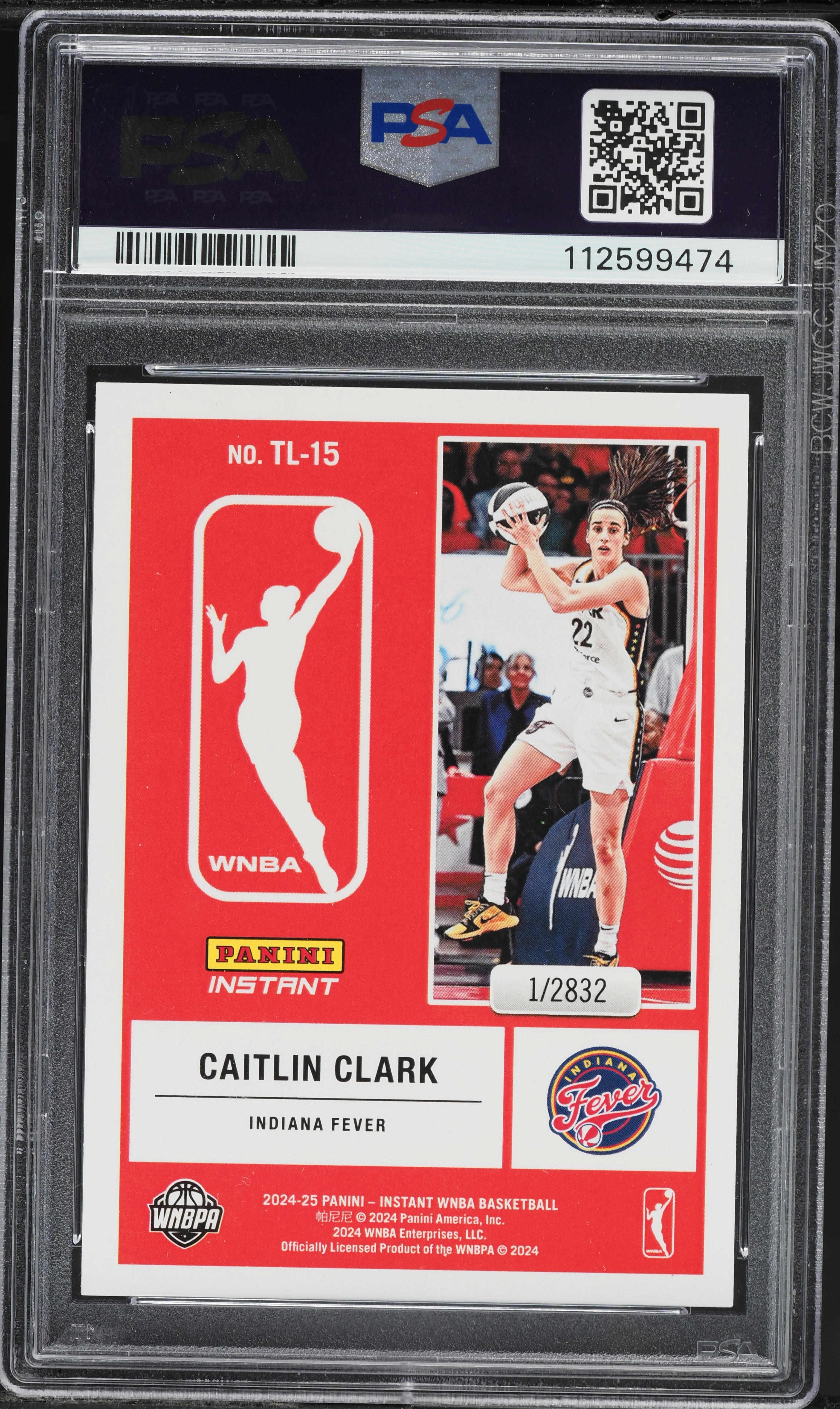 Caitlin Clark #204 Prices [Rookie] | 2024 Panini Instant WNBA | Basketball Cards