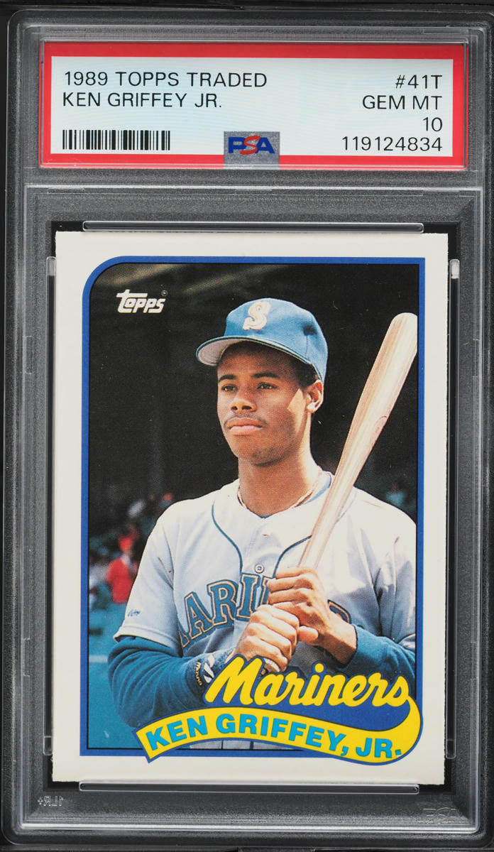 1989 Topps Traded Ken Griffey Jr. ROOKIE #41T PSA 10 GEM MINT