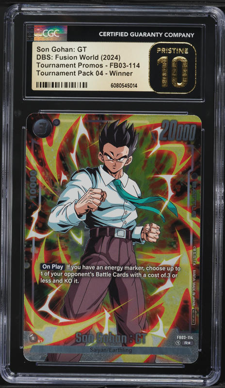 2024 DBS Fusion World Tournament Promo 04 Winner Son Gohan: GT