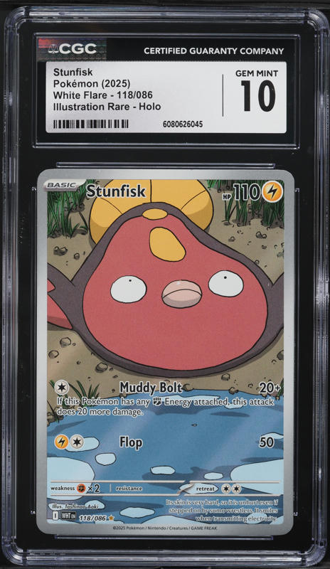 stunfisk pokemon card Japanese 040/106 sv8 TCG Evolves from null Type 125/185 Galarian Stunfisk | Uncommon