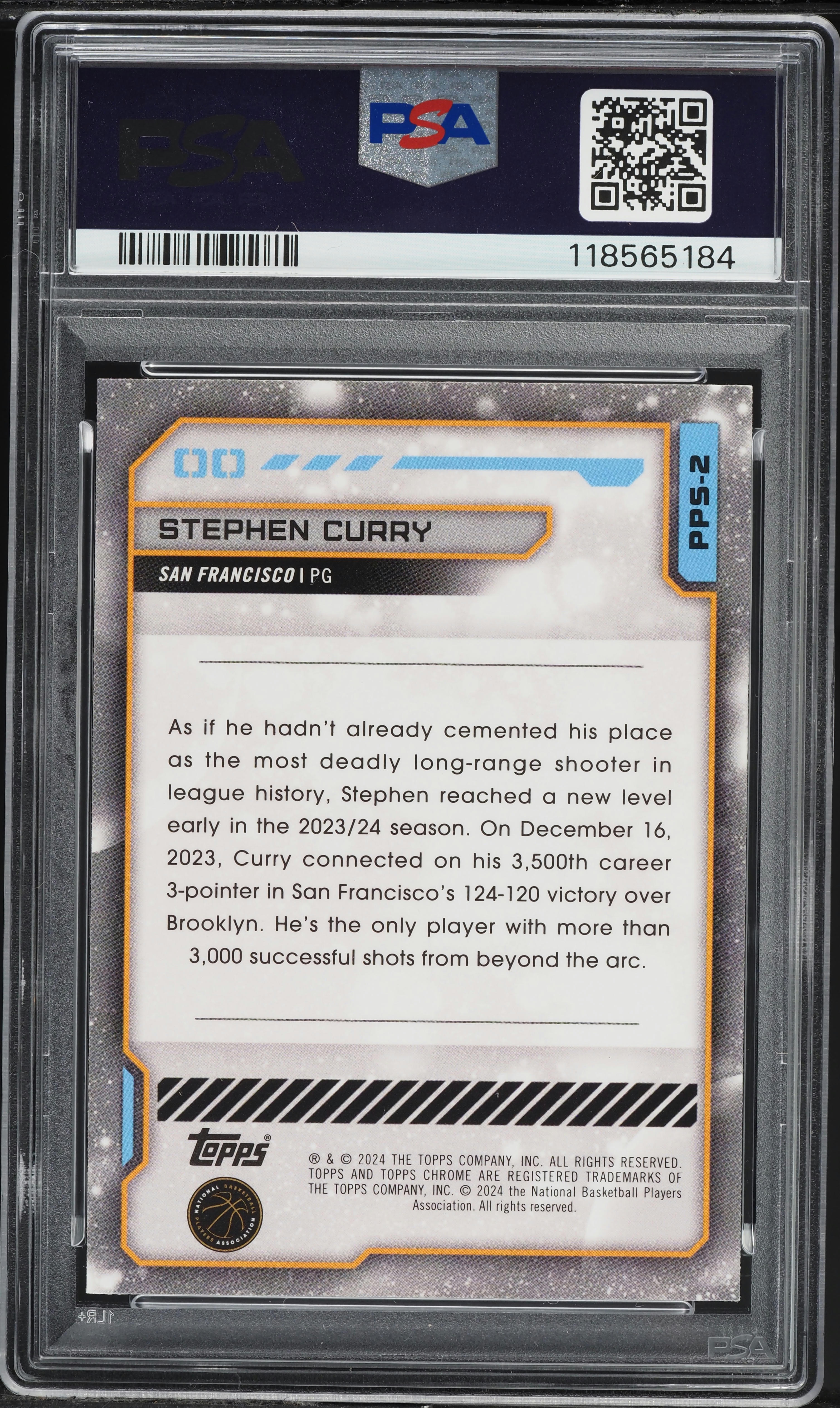 2023 Topps Chrome Cosmic Planetary Pursuit Sun Stephen Curry #PPS2