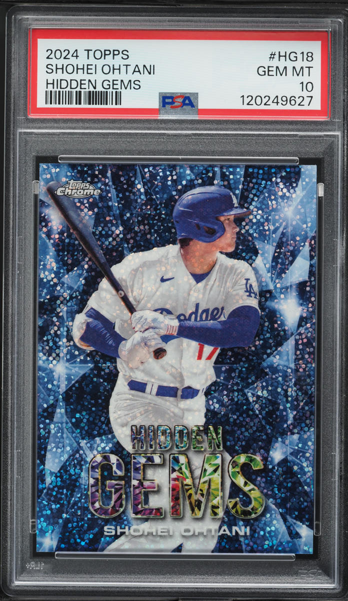 2024 Topps Chrome Hidden Gems Shohei Ohtani #HG18 PSA 10 GEM MINT