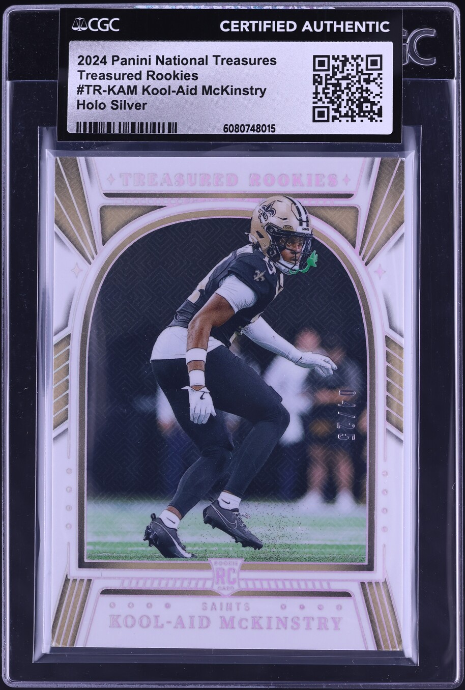 2024 National Treasures Treasured Silver Kool-Aid McKinstry ROOKIE