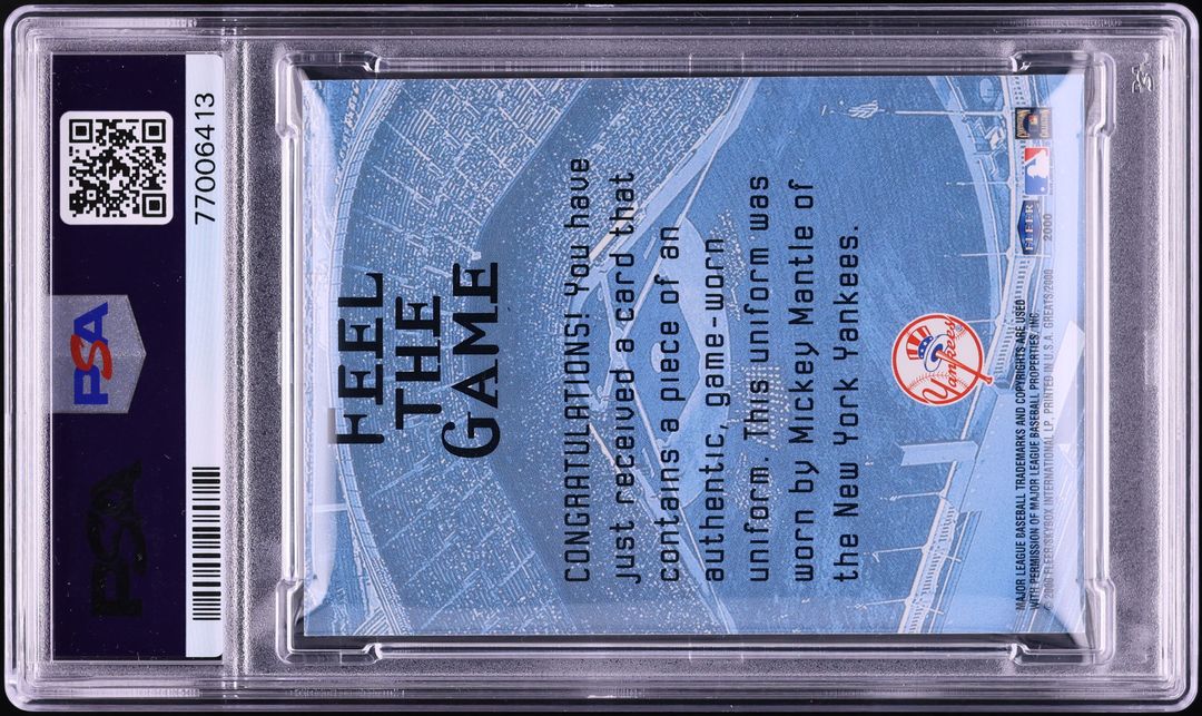 スポーツ選手 2000 FLEER Feel The Game Mickey Mantle s-l1200.jpg