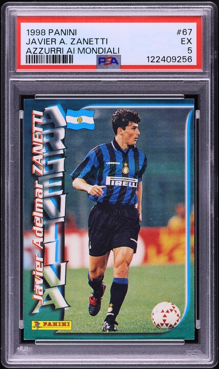 1998 Mundi Cromo Las Fichas De La Liga Xavi ROOKIE #16 PSA 8 NM-MT