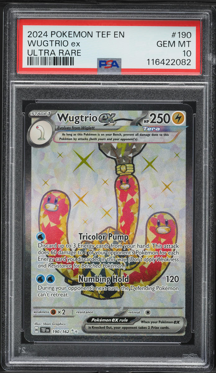 wugtrio ex pokemon card value - - 025/071 - Double Rare shuffle your deck 2024 Pokemon SV Temporal Forces