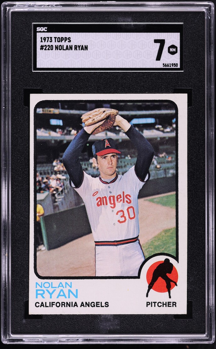 1973 Topps Nolan Ryan #220 SGC 7 NRMT
