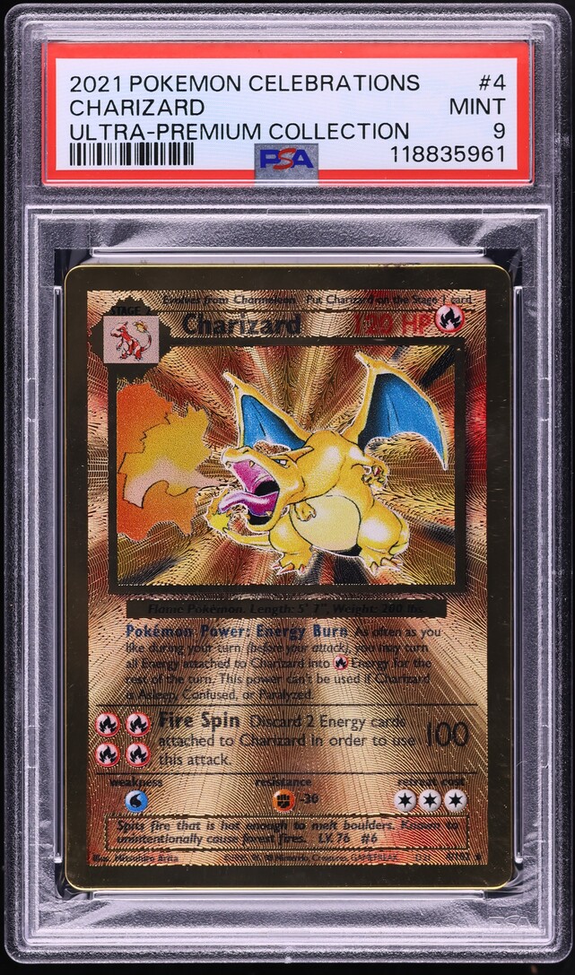 2021 Pokemon SWSH Celebrations Ultra Premium Collection Charizard