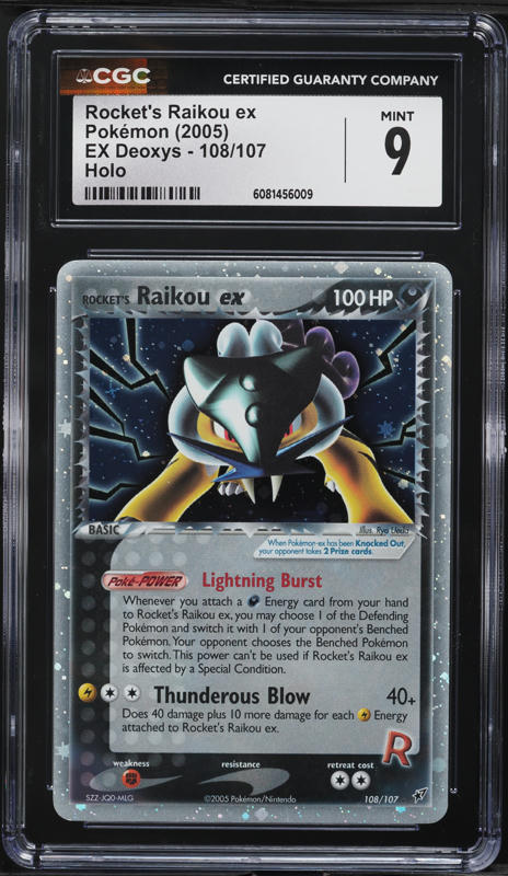 raikou ex pokemon card Dark Explorers Full Art Ultra Rare Colorless Volt Bolt Discard all Lightning Energy attached to this Pokémon M Raikou Ex Pokemon Card