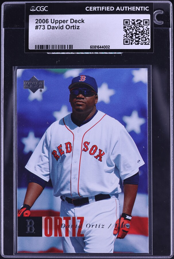 2006 Fleer Top 40 #8 David Ortiz on Fanatics Collect