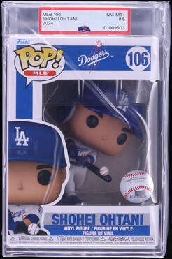 2024 Funko POP! MLB Shohei Ohtani #106 PSA 8.5 NM-MT+ on Fanatics