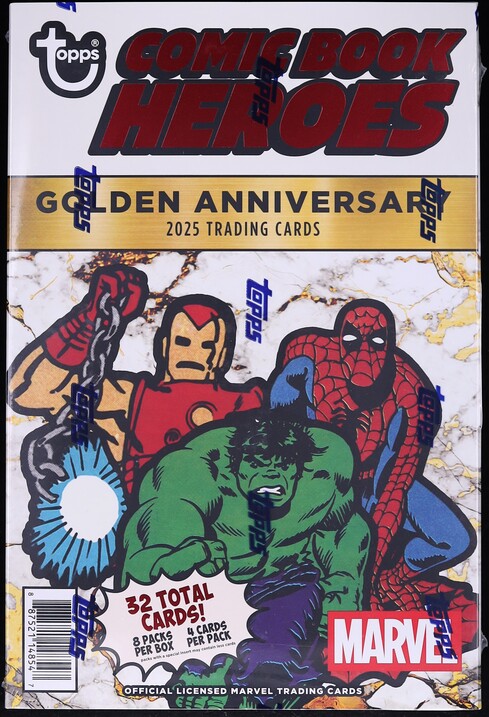 2025 Topps Marvel Comic Book Heroes '75 Golden Anniversary Sealed