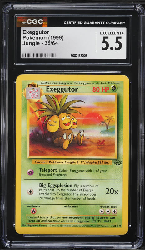 exeggutor pokemon card value Pokemon Evolutions Secret Rare Exeggutor #109