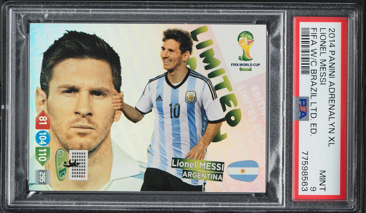 メッシ C・ロナウド panini 2014 BRASIL worldcup 【公式通販】