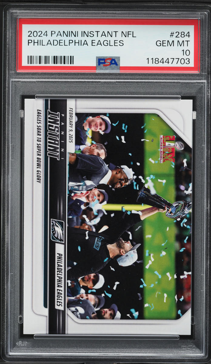 2024 Panini Instant NFL Philadelphia Eagles /1311 #284 PSA 10 GEM MINT