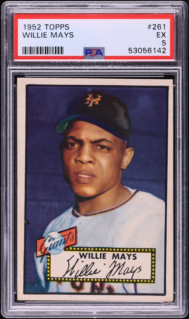 1952 Topps Willie Mays #261 PSA 5 EX
