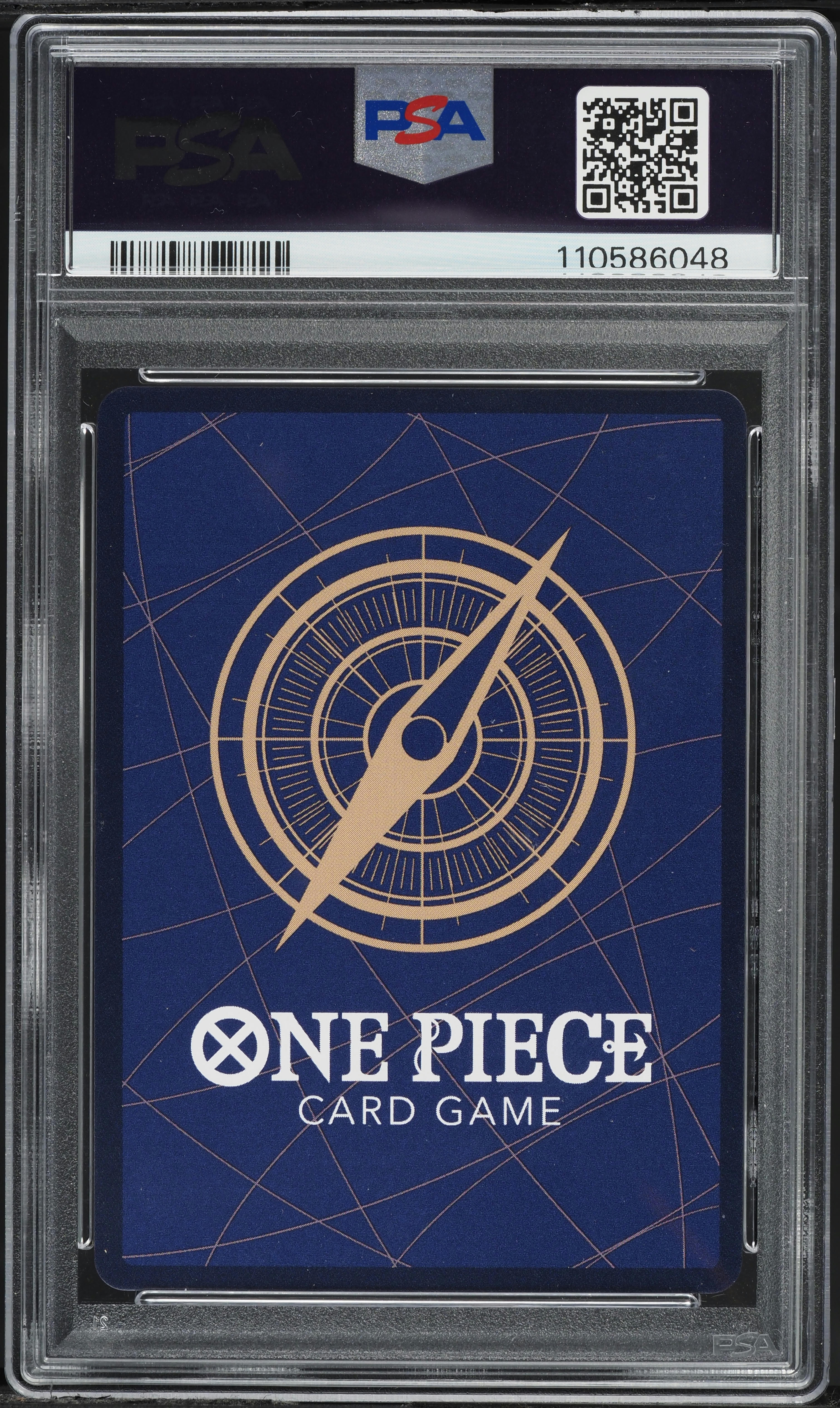 2025 One Piece Japanese 25th Alt Art Monkey D. Luffy #EB02-061 PSA