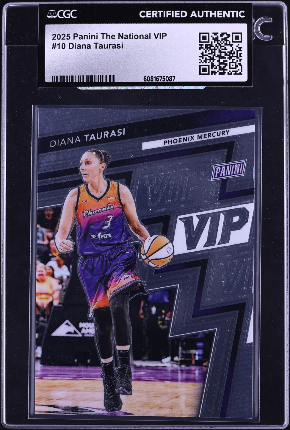 2025 Panini The National VIP Diana Taurasi #10 CGC AUTH on