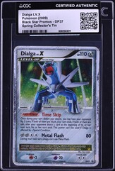 2009 Pokemon DP Promo Spring Collector's Tin Dialga LV.X #DP37 CGC