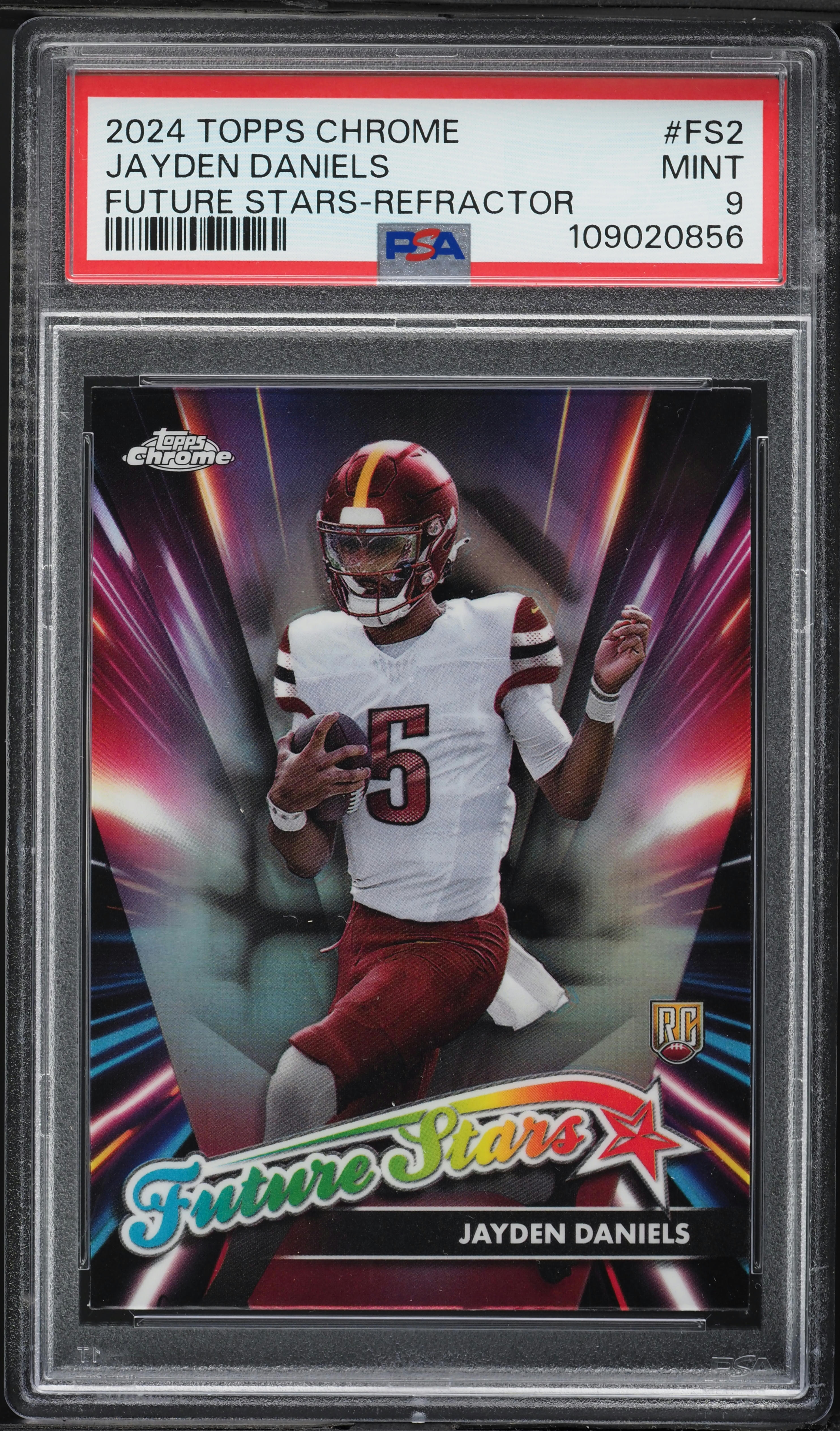 2024 Topps Chrome Future Stars Refractor Jayden Daniels ROOKIE #FS