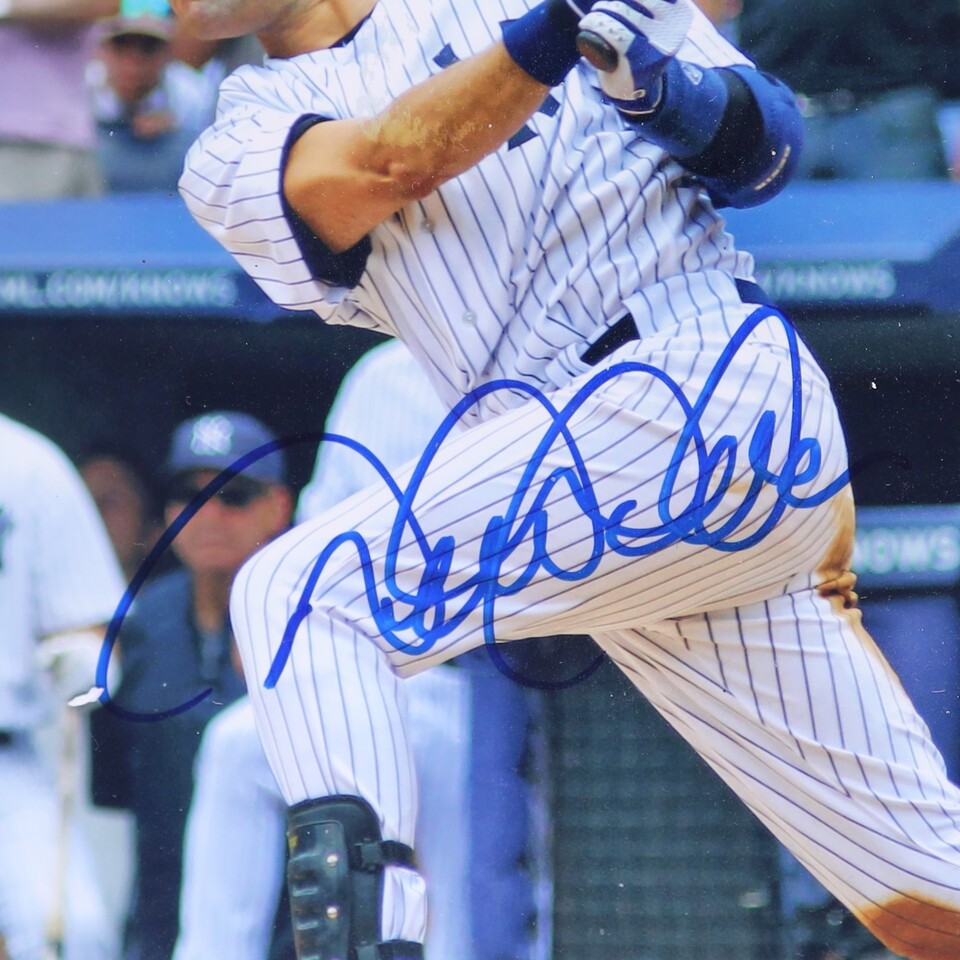 Derek Jeter Signed Autographed Framed 8"x10" Photograph - Steiner AUTH