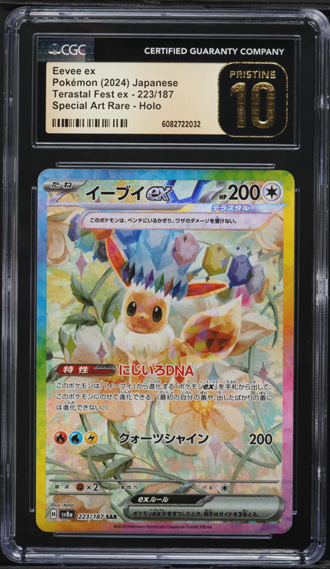2024 Pokemon Japanese Scarlet & Violet Terastal Fest ex SAR Eevee
