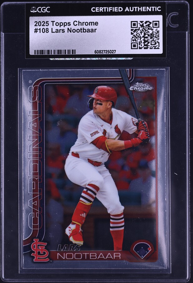 2023 Stadium Club Orange Foil #34 Lars Nootbaar on Fanatics Collect