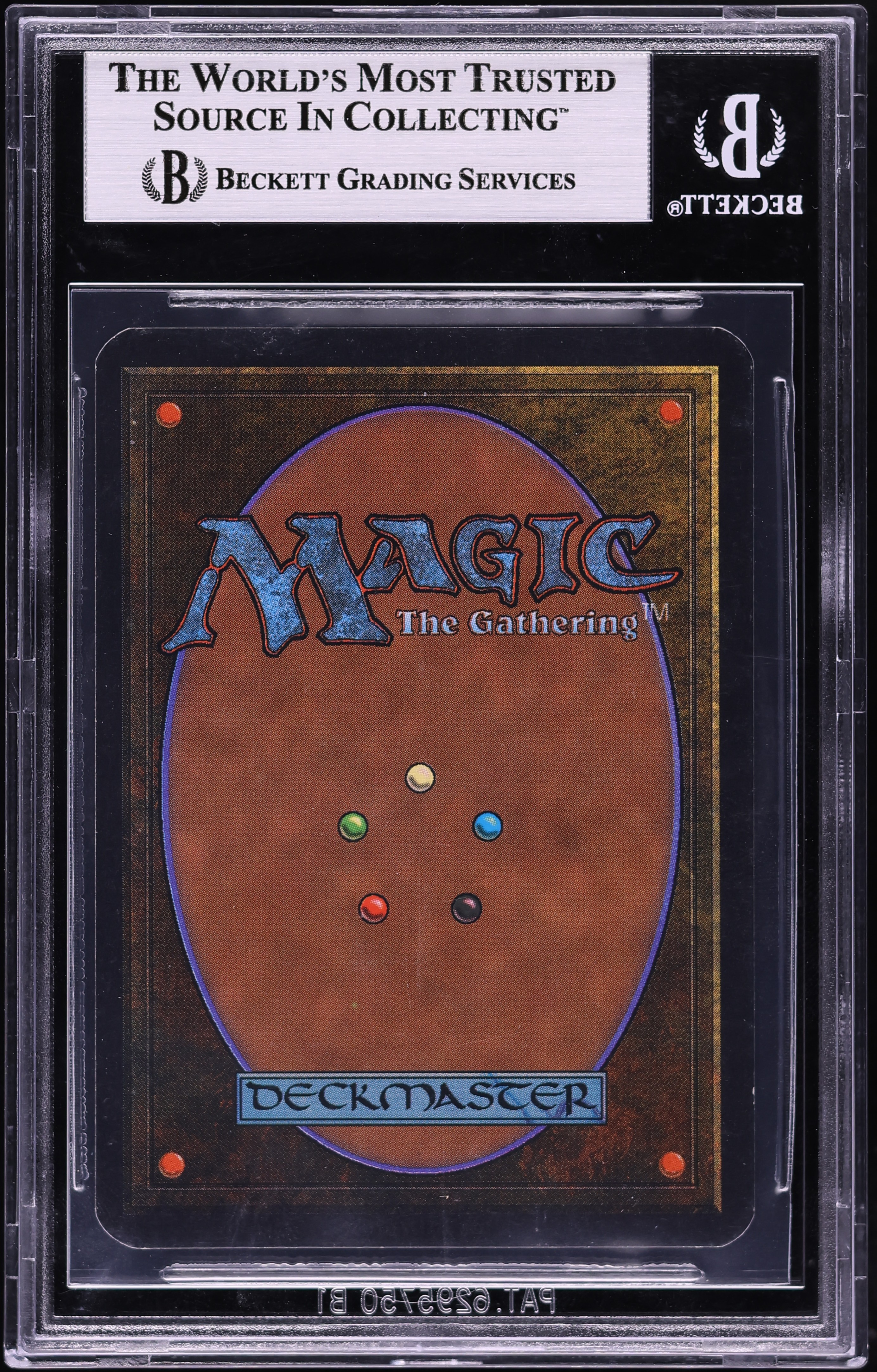1993 Magic The Gathering MTG Alpha Dual Land Scrubland BGS 8.5 NM