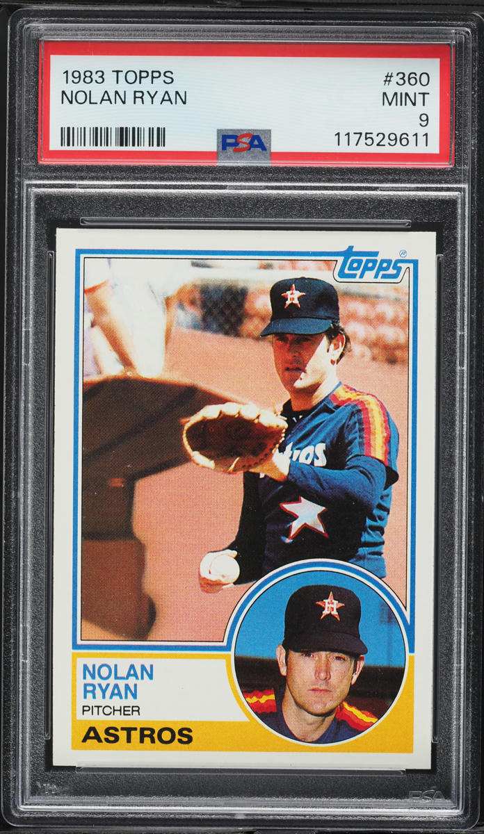 1983 Topps Nolan Ryan #360 PSA 9 MINT