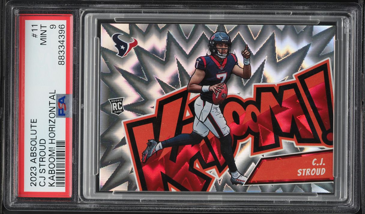 2023 Absolute Kaboom! Horizontal CJ Stroud ROOKIE #11 PSA 9 MINT
