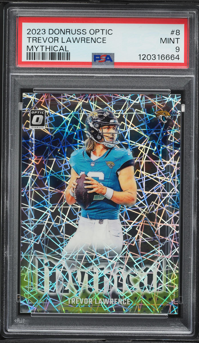 2023 Donruss Optic Mythical Trevor Lawrence #8 PSA 9 MINT