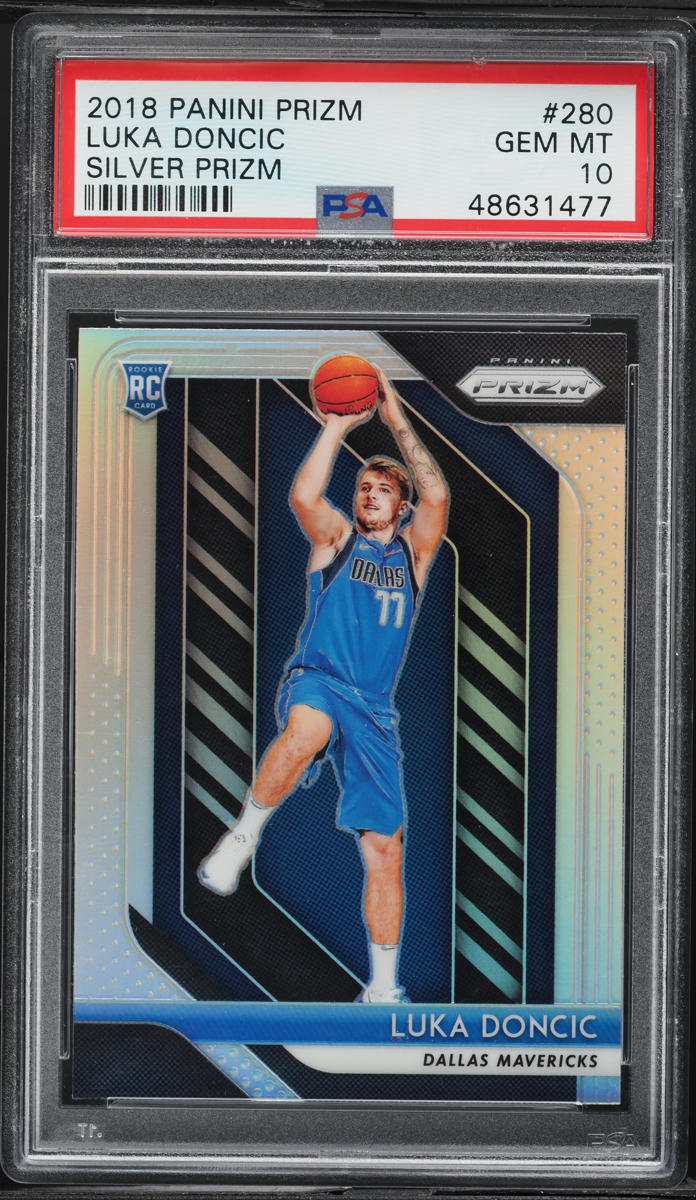 2018 Prizm Luka Doncic Silver #280 PSA 10 | Card Ladder