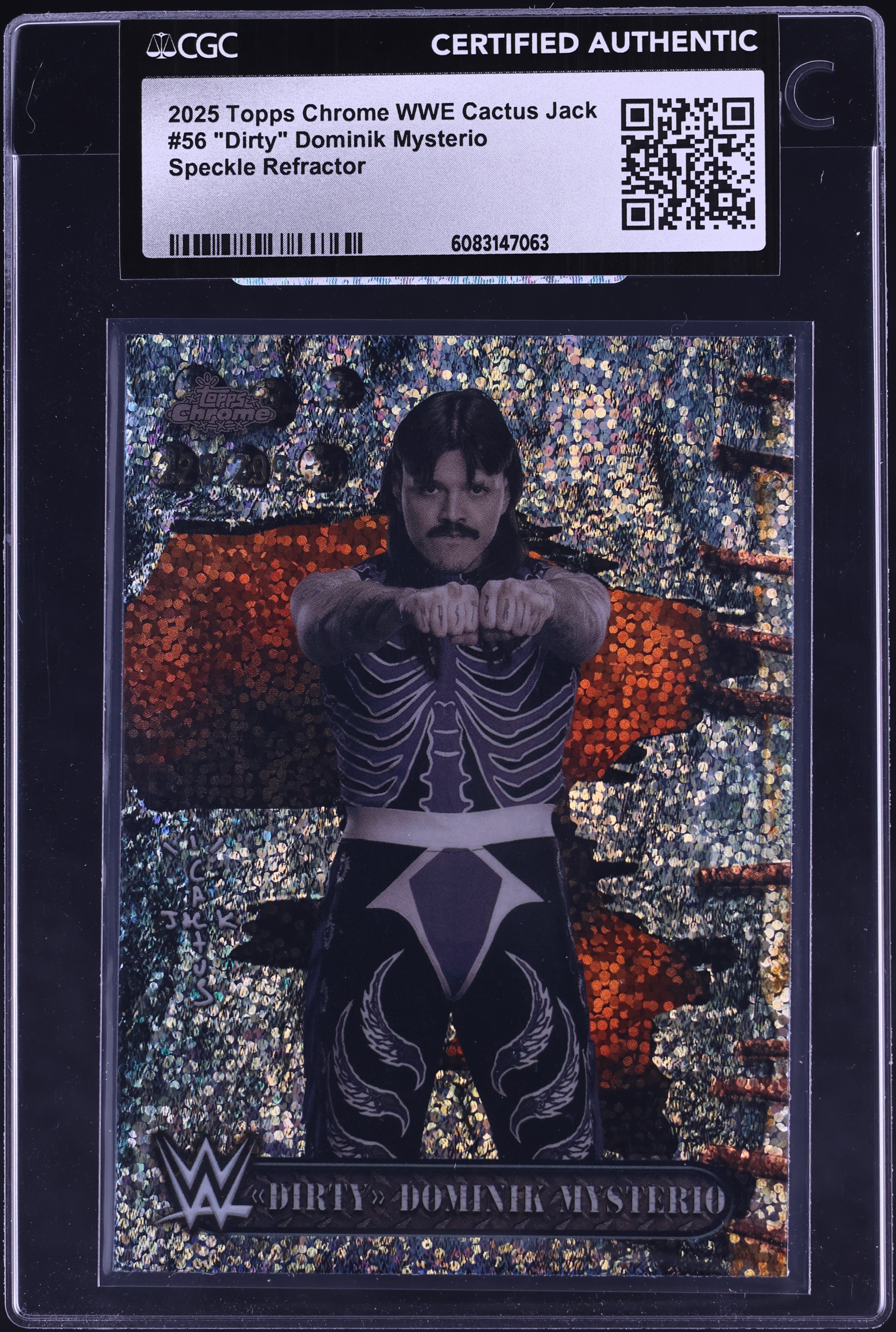 2025 Topps Chrome WWE Jack Speckle Ref 