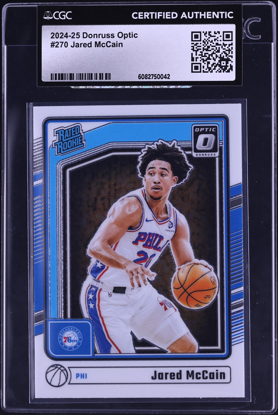 2024 Donruss Optic Jared McCain ROOKIE #270 CGC AUTH